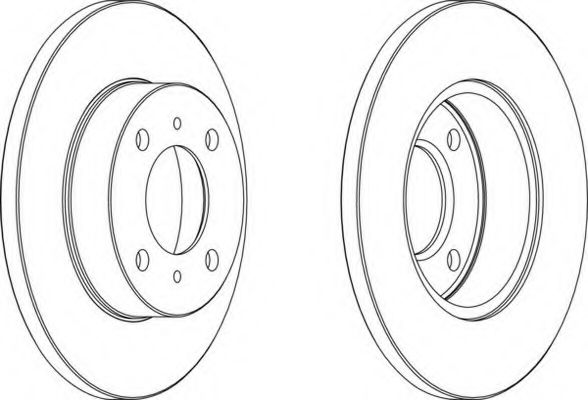 Imagine Disc frana FERODO DDF998-1