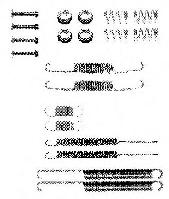 Imagine Set accesorii, sabot de frana FERODO FBA139