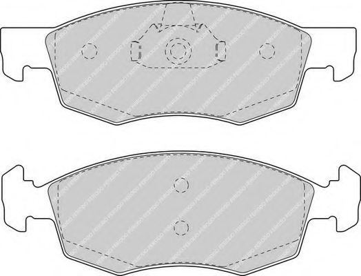 Imagine set placute frana,frana disc FERODO FDB1376