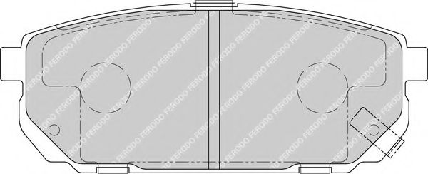 Imagine set placute frana,frana disc FERODO FDB1736