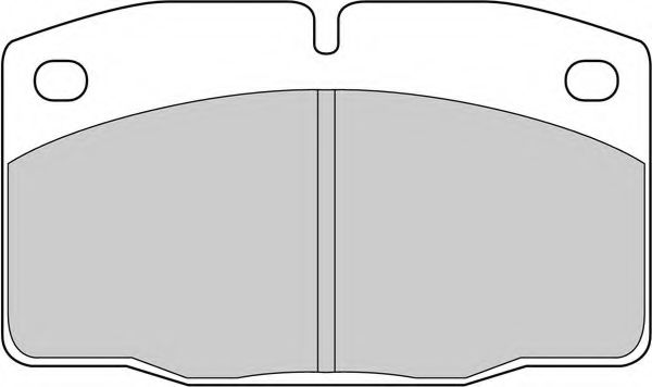 Imagine set placute frana,frana disc FERODO FDB173G