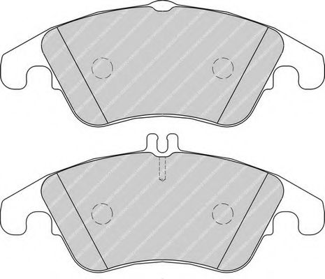 Imagine set placute frana,frana disc FERODO FDB1979