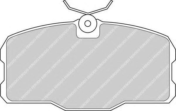 Imagine set placute frana,frana disc FERODO FDB354