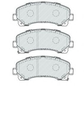 Imagine set placute frana,frana disc FERODO FDB4299