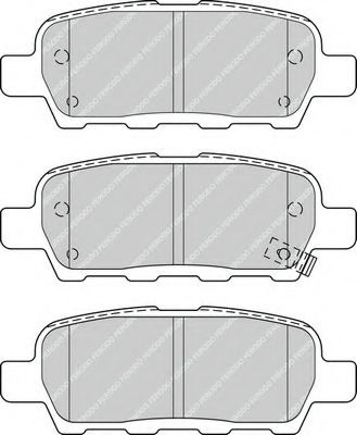 Imagine set placute frana,frana disc FERODO FDB4324