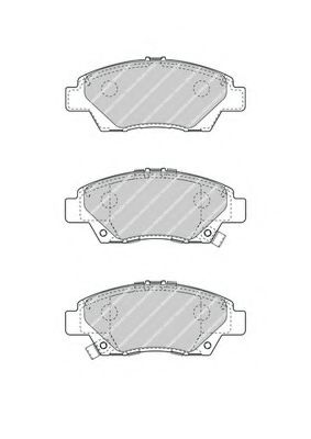 Imagine set placute frana,frana disc FERODO FDB4404