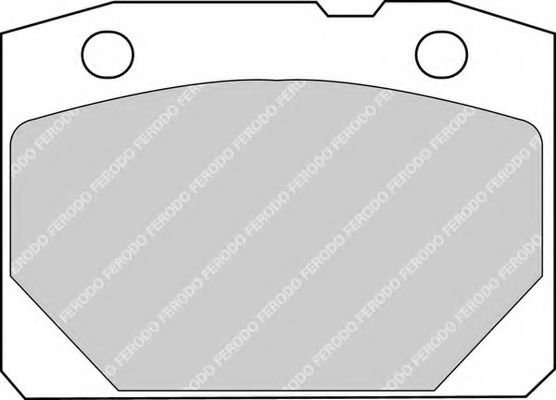 Imagine set placute frana,frana disc FERODO FDB96