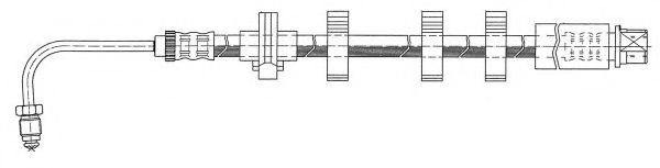 Imagine Furtun frana FERODO FHY2580