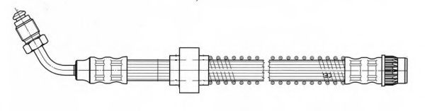 Imagine Furtun frana FERODO FHY3021