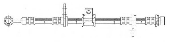 Imagine Furtun frana FERODO FHY3083