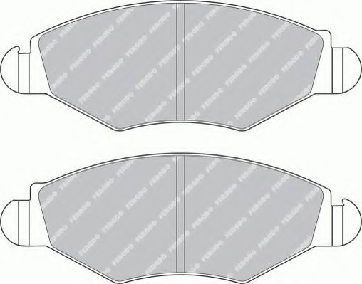 Imagine set placute frana,frana disc FERODO FSL1378