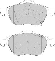 Imagine set placute frana,frana disc FERODO FSL1447