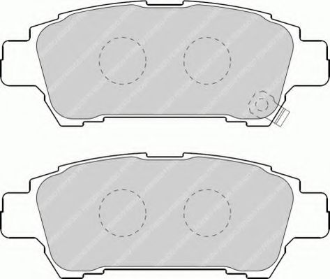 Imagine set placute frana,frana disc FERODO FSL1530