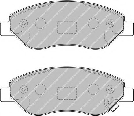 Imagine set placute frana,frana disc FERODO FSL1921