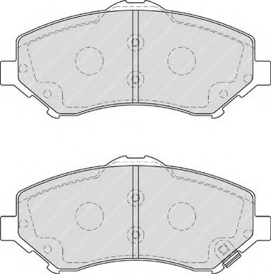 Imagine set placute frana,frana disc FERODO FSL4074