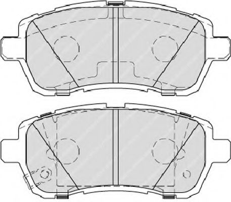 Imagine set placute frana,frana disc FERODO FSL4279