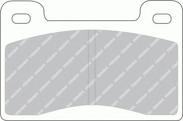 Imagine set placute frana,frana disc FERODO FSL461