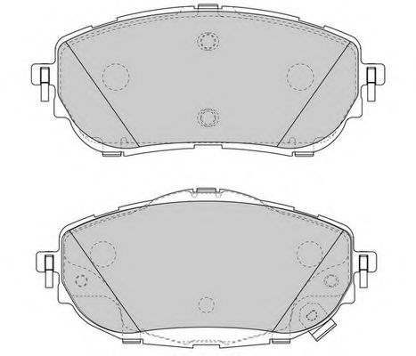 Imagine set placute frana,frana disc FERODO FSL4648