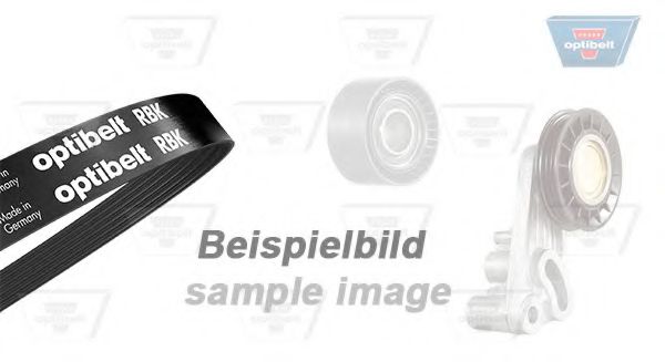 Imagine Set curea transmisie cu caneluri OPTIBELT 6 PK 1070KT1