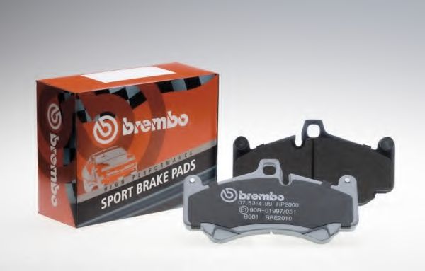 Imagine Set placute frana de performanta BREMBO 07.B314.02