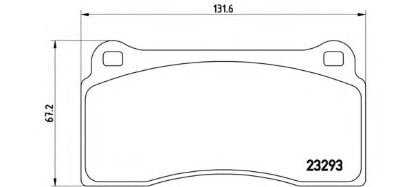 Imagine Set placute frana de performanta BREMBO 07.B314.30