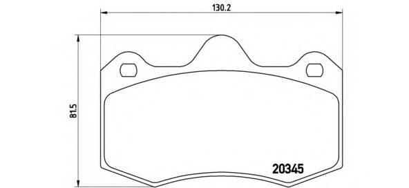 Imagine Set placute frana de performanta BREMBO 07.B314.62