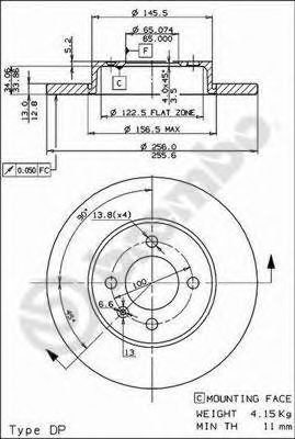 Imagine Disc frana BREMBO 08.5149.14