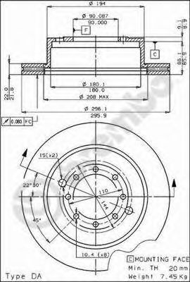 Imagine Disc frana BREMBO 09.3797.10