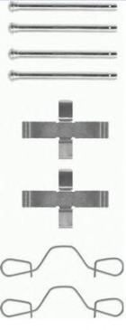 Imagine Set accesorii, placute frana BREMBO A 02 319