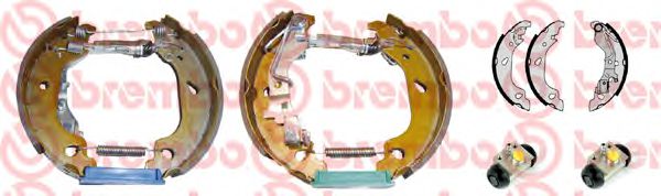 Imagine Set saboti frana BREMBO K 23 048