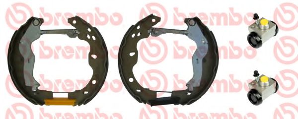 Imagine Set saboti frana BREMBO K 23 066