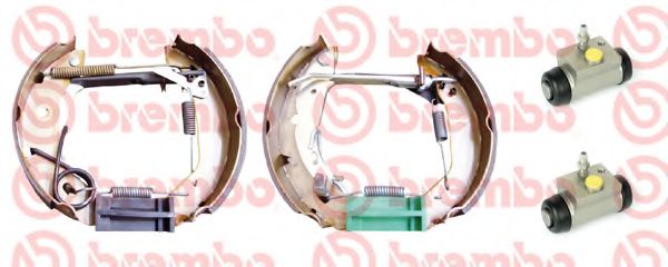 Imagine Set saboti frana BREMBO K 50 003