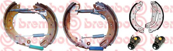 Imagine Set saboti frana BREMBO K 56 011