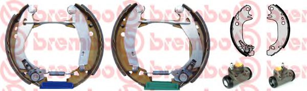 Imagine Set saboti frana BREMBO K 61 034