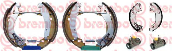 Imagine Set saboti frana BREMBO K 61 046