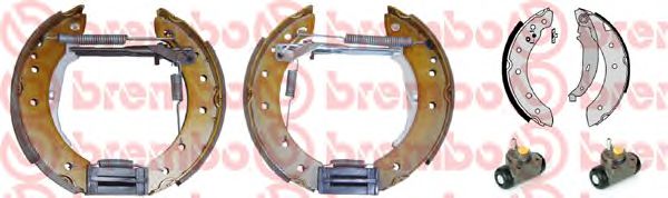 Imagine Set saboti frana BREMBO K 61 070