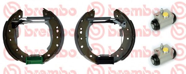 Imagine Set saboti frana BREMBO K 61 082