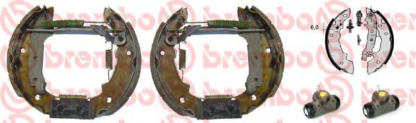 Imagine Set saboti frana BREMBO K 68 008