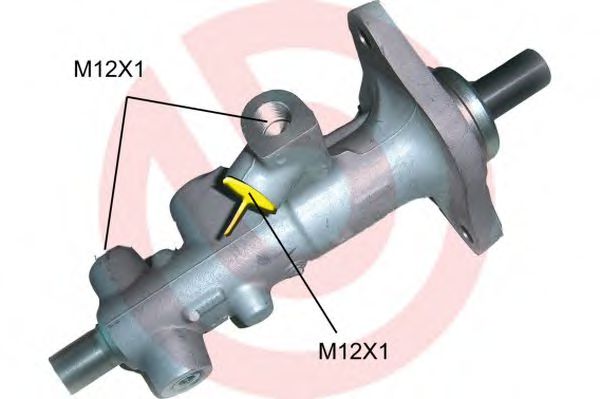 Imagine Pompa centrala, frana BREMBO M 50 035