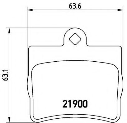 Imagine set placute frana,frana disc BREMBO P 50 024