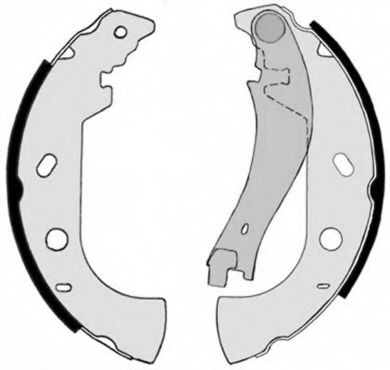 Imagine Set saboti frana BREMBO S 23 514