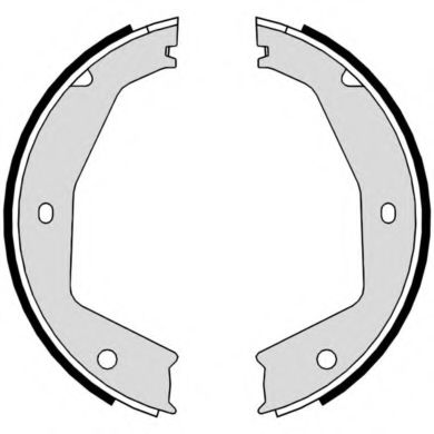 Imagine Set saboti frana, frana de mana BREMBO S 24 550