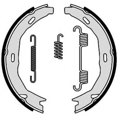 Imagine Set saboti frana, frana de mana BREMBO S 50 522