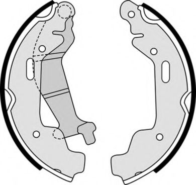 Imagine Set saboti frana BREMBO S 59 516