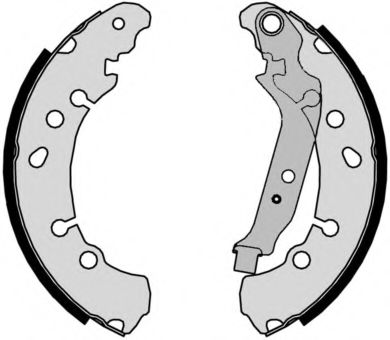 Imagine Set saboti frana BREMBO S 83 513