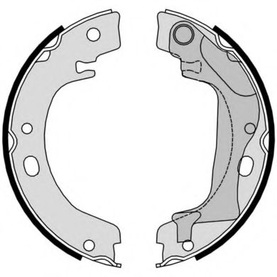 Imagine Set saboti frana, frana de mana BREMBO S 83 560