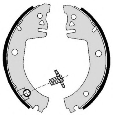 Imagine Set saboti frana BREMBO S 85 512