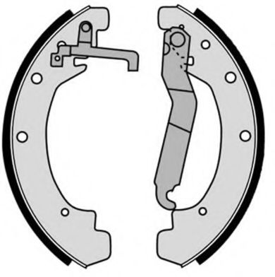 Imagine Set saboti frana BREMBO S 85 532