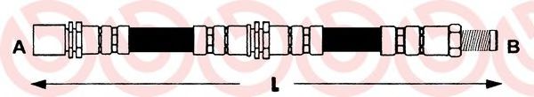 Imagine Furtun frana BREMBO T 16 002