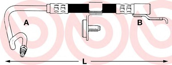 Imagine Furtun frana BREMBO T 24 071